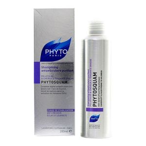 Phyto Phytosquam Purifiant Αντιπιτυριδικό Εξυγιαντικό Σαμπουάν Για Πιτυρίδα & Μαλλιά με τάση λιπαρότητας 200ml 