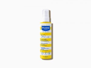 Mustela Sun Spray Very High Protection SPF50+ Βρεφικό/Παιδικό Αντηλιακό Προσώπου και Σώματος Πολύ Υψηλής Προστασίας, 200ml