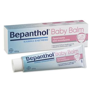 Bayer Bepanthol Baby Balm Αλοιφή για Διπλή Προστασία & Ανακούφιση από Συγκάματα στα Μωρά, 100gr