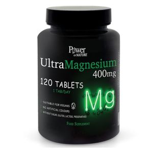 Power Health UltraMagnesium 400mg Συμπλήρωμα Διατροφής Μαγνησίου 120 ταμπλέτες