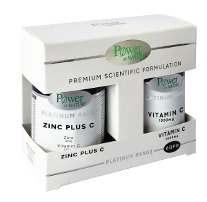 Power Health Classics Platinum Range Zinc Plus C 16mg/150mg 30 ταμπλέτες & Vitamin C 1000mg 20 ταμπλέτες