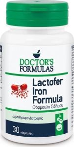 DOCTOR'S FORMULAS LACTOFER IRON FORMULA CAPS 30TMX