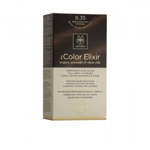 Apivita My Color Elixir No6,35 Ξανθό Σκούρο - Μελί Μαόνι Κρέμα Βαφή Σε Σωληνάριο 50ml & Ενεργοποιητής Χρώματος 75ml