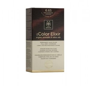 Apivita My Color Elixir No6,65 Έντονο Κόκκινο Κρέμα Βαφή Σε Σωληνάριο 50ml & Ενεργοποιητής Χρώματος 75ml