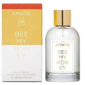 Apivita Bee My Honey Eau De Toilette Φρέσκο Άρωμα με Εσπεριδοειδή & Λουλούδια & Μέλι 100ml 