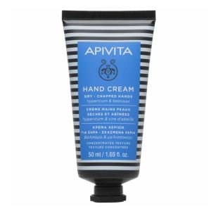 Apivita Hand Cream Κρέμα Χεριών για Ξηρά-Σκασμένα με Βάλσαμο και Mελισσοκέρι  50ml