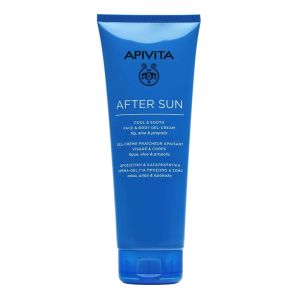 Apivita After Sun Cool Sooth Face Body Cream Δροσιστική Κρέμα Gel Για Πρόσωπο - Σώμα Με Σύκο, Αλόη και Πρόπολη 200ml