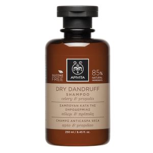 Apivita Dry Dandruff Shampoo Σαμπουάν κατά της Ξηροδερμίας με Σέλερι & Πρόπολη 250ml