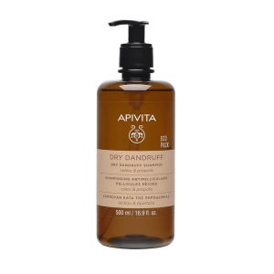 Apivita Apivita Eco Pack Dry Dandruff Shampoo Σαμπουάν Κατά της Ξηροδερμίας με Σέλερι & Πρόπολη, 500ml