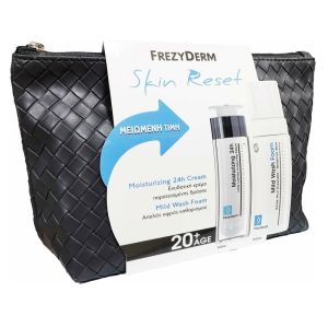 Frezyderm Promo Pack Moisturising 24h Cream Age 20+ Ενυδατική Κρέμα Προσώπου, 50ml & Mild Wash Foam Απαλός Αφρός Καθαρισμού, 150ml