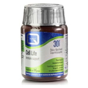 QUEST VITAMINS CELL LIFE PROTECTIVE ANTIOXIDANT NUTRIENTS 30 ΤΑΜΠΛΕΤΕΣ