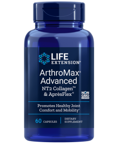 LIFE EXTENSION ARTHROMAX ADVANCED 60 VEG, UC-II & APRESFLEX