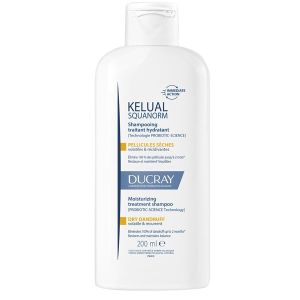 Ducray Kelual Squanorm Dry Dandruff Ρυθμιστικό Σαμπουάν Θεραπείας για Ξηρή Πιτυρίδα 200ml