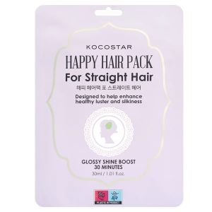Kocostar Happy Hair Pack for Straight Hair Μάσκα για Ίσια Μαλλιά 1 τμχ