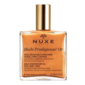 Nuxe Huile Prodigieuse Or Ιριδίζον Ξηρό Λάδι για Πρόσωπο-Σώμα-Μαλλιά 100ml