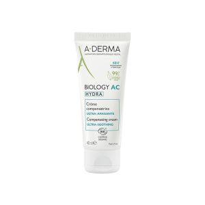 A-Derma Biology AC Hydra Αντισταθμιστική Καταπραϋντική κρέμα για δέρματα με τάση Ακμής 40ml