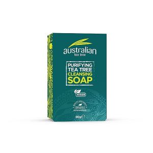 Optima Australian Tea Tree Antiseptic Cleansing Soap, Αντισηπτικό Σαπούνι, 90 gr