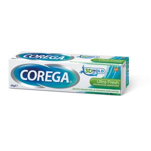 COREGA 3D HOLD ULTRA FRESH ΣΤΕΡΕΩΤΙΚΗ ΚΡΕΜΑ ΟΔΟΝΤΟΣΤΟΙΧΙΩΝ 40gr