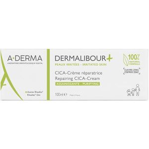 A-Derma Dermalibour + Cica Εξυγιαντική Επανορθωτική Κρέμα 100ml