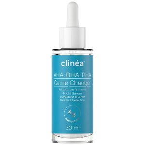 Clinea AHA - BHA - PHA Game Changer Ορός Νυκτός κατά των Ατελειών 30ml