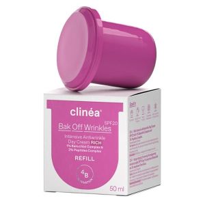 Clinea Refill Bak Off Wrinkles Rich SPF20 Κρέμας Ημέρας 50ml