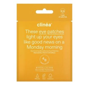 Clinea Illuminating Biocellulose Eye Patches Ματιών για Λάμψη 1 ζευγάρι