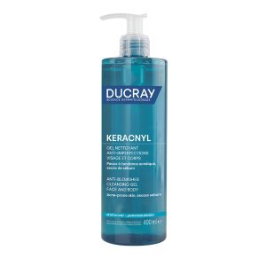 Ducray Keracnyl Αφρίζον Ζελ Καθαρισμού για Δέρμα με τάση ακμής 400ml