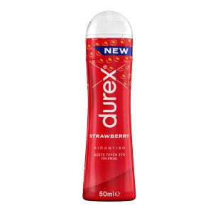 Durex Lube Strawberry Λιπαντικό Φράουλα 50ml