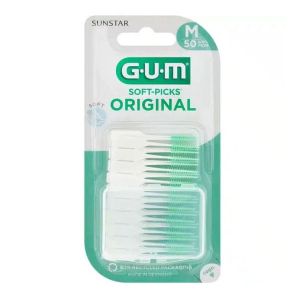 Gum 632 Soft Picks Original Οδοντιατρικές Οδοντογλυφίδες Medium 50τμχ