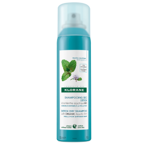 Klorane Detox Dry Shampoo Ξηρό Σαμπουάν με Υδάτινη Bιολογική Μέντα για Αποτοξίνωση 150ml