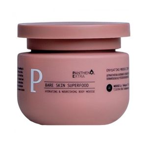 Panthenol Extra Bare Skin Superfood Ενυδατική Mousse Σώματος 230ml