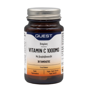 QUEST C 1000MG TIME RELEASE + 100MG BIOFLAVONOIDS 30 TABS