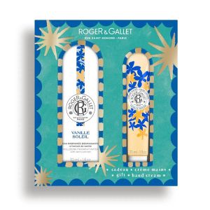 Roger & Gallet Vanille Soleil Wellbeing Fragrant Water Gift Set, Άρωμα 30ml + ΔΩΡΟ Κρέμα Χεριών 30ml