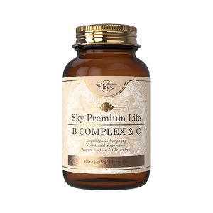 Sky Premium Life B-Complex & C Συμπλήρωμα Διατροφής με Βιταμίνεσ Συμπλέγματως Β και Βιταμήνη C 60 caps
