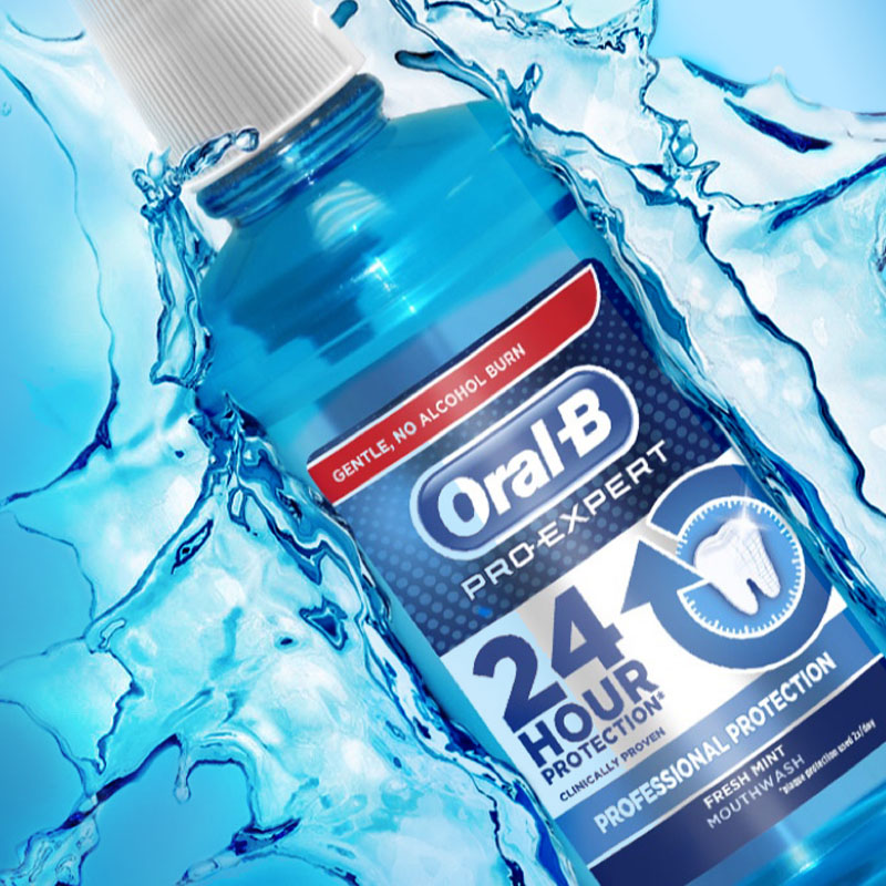 Στοματικά Διαλύματα oral-b-mouthwash